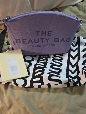 Marc Jacobs Lavender The Beauty Bag Cosmetic Pouch